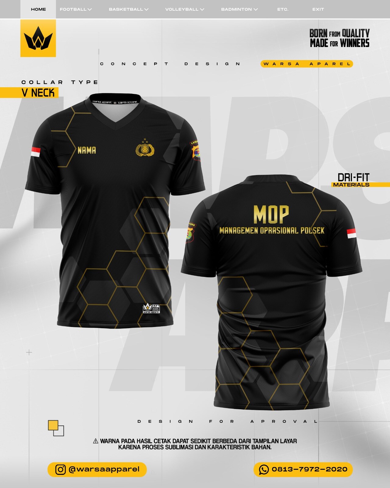 Produk custom Waroeng Sablon 10